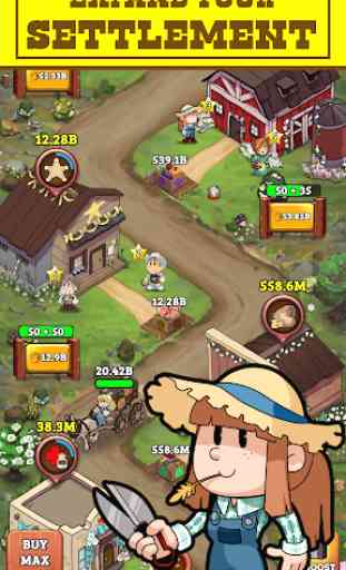 Idle Frontier: Tap Town Tycoon 3