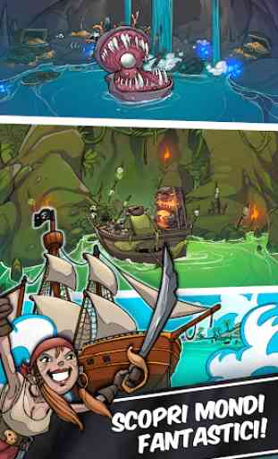 Idle Tap Pirates - Titani dell'oceano 3