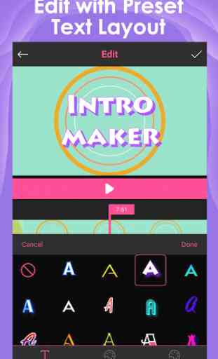 Intro Maker for YT - music intro video editor 2