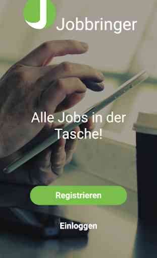 Jobbringer - Die intelligente Jobbörse als App 1