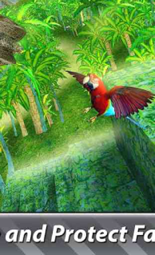 Jungle Parrot Simulator - try wild bird survival! 3