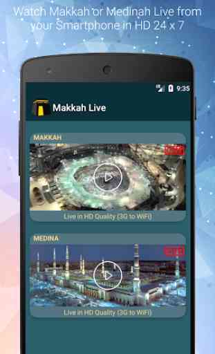Makkah Live & Madinah online Streaming - Kaaba TV 1