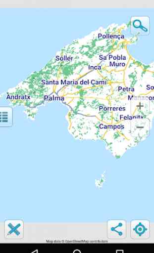 Map of Palma de Mallorca offline 1