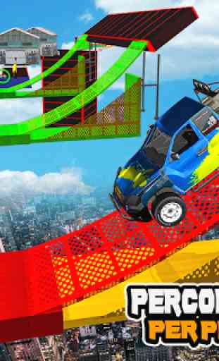 Mega Car Ramp Impossible Stunt Game 4