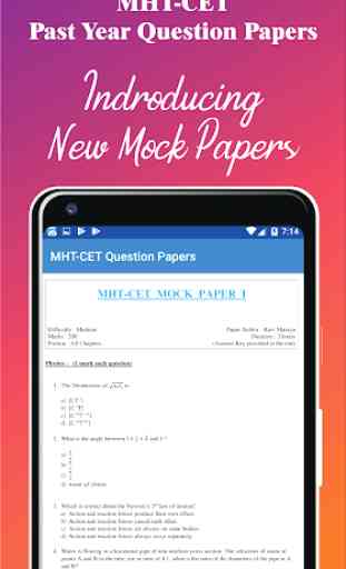 MHT-CET Past Year Question Papers 2
