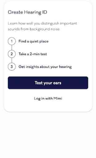 Mimi Hearing Test 2