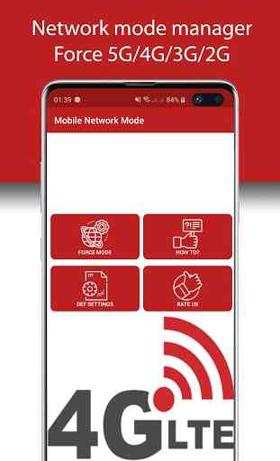 Mobile Network Mode (Force 4G/3G/2G) 1