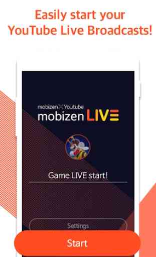 Mobizen diretta streaming per YouTube 4
