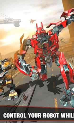 Multi Robot Transform Battle: giochi robot air jet 2