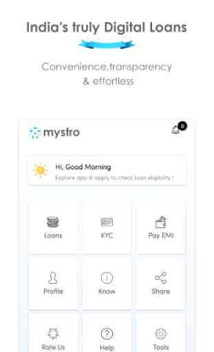Mystro: Simple, Quick & Instant Personal Loan app 1