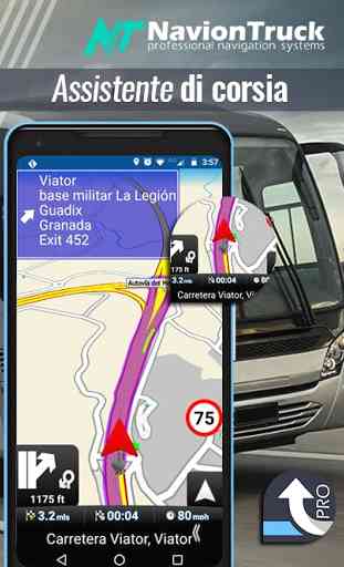 Navigatore GPS Professionale per Autobus 3