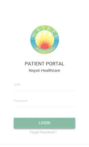 Nayati Patient Portal 1