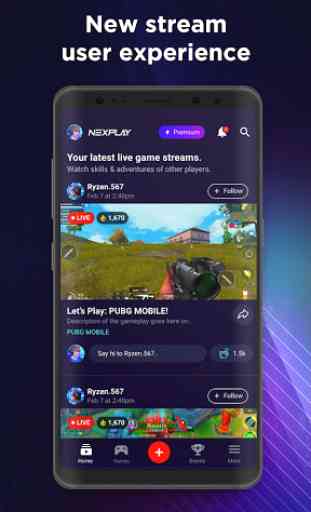 Nexplay: Stream mobile games to Facebook & Youtube 1
