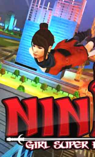 Ninja Girl Superhero Game 1