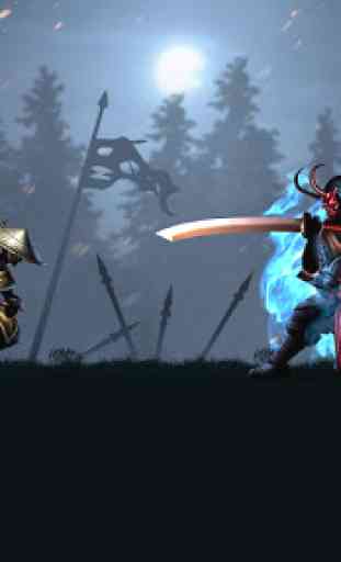 Ninja warrior giochi di combattimento con le ombre 4