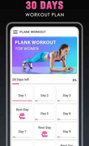 Plank Workout - 30 Day Challenge for Weight Loss 1