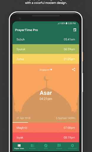 PrayerTime Pro - Azan, Qibla, Khutbah, Musolla 1