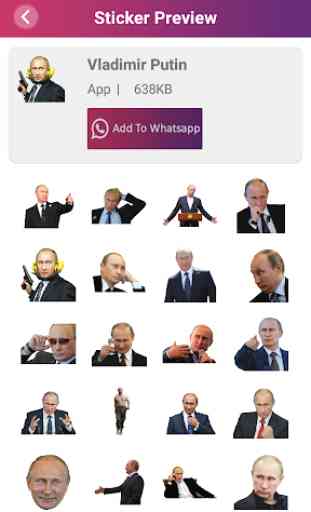 Putin Stickers For Whatsapp 2