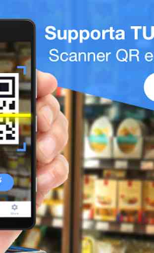 QR Code Scanner & Barcode Reader Gratis 1
