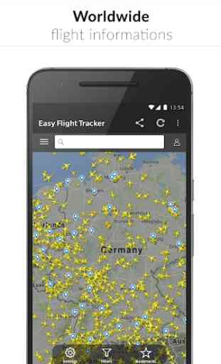 Radar aereo ✔️ Tracker del traffico aereo 2