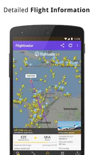Radar aereo - Tracker del traffico aereo 3