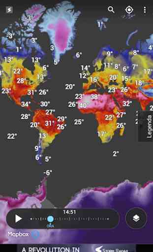 Radar temporali: mappa meteo 4
