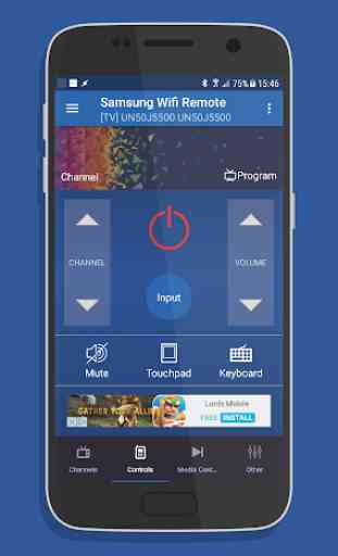Remote for Samsung Smart TV WiFi Remote 1