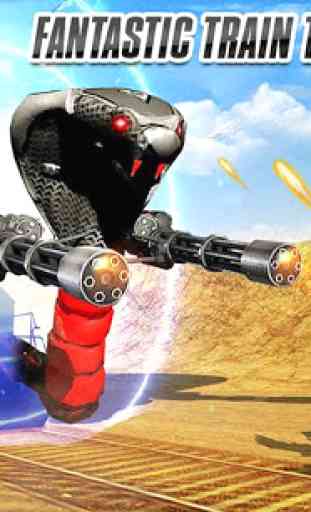 serpente robot bullet train trasformando robot 4