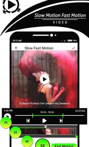 Slow Motion - Fast Motion Video 3