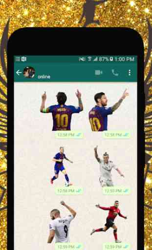⚽Soccer Stickers for WhatsApp (WAStickerApps) ⚽ 3
