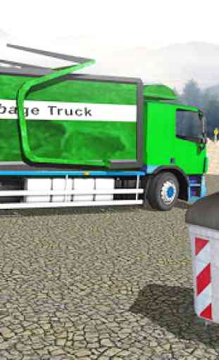 spazzatura camion simulatore fuori strada autista 1