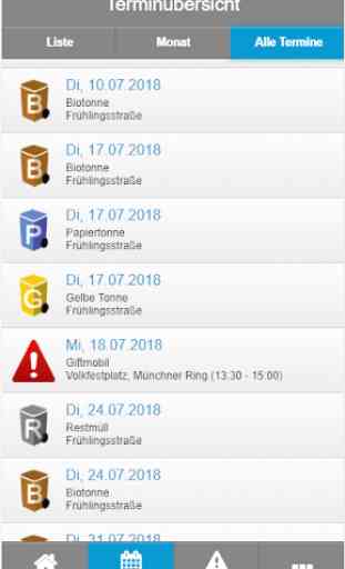 Stadt Unterschleissheim Abfall-App 4