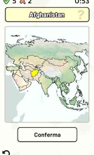 Stati dell'Asia - Quiz: Mappe, Capitali, Bandiere 1