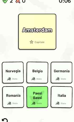 Stati dell'Europa -Quiz: Mappe, Capitali, Bandiere 4