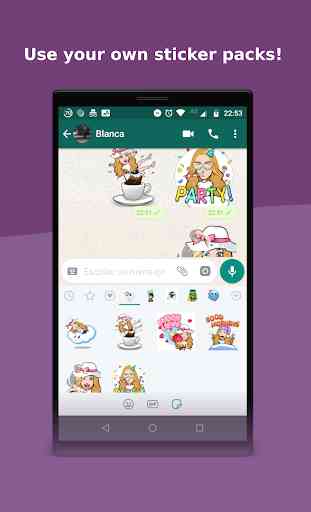 Stickers for WhatsApp with your avatar 3