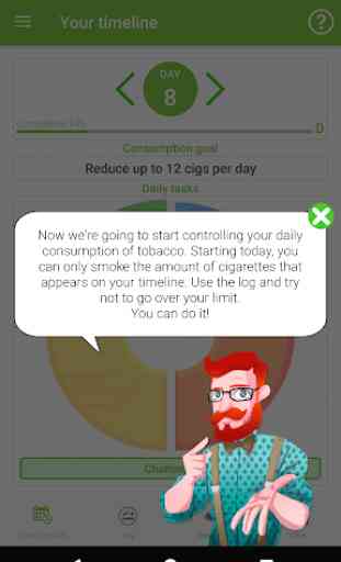 Stop Tobacco Mobile Trainer. Quit Smoking App Free 4