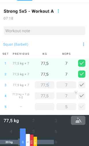 Strong - Workout Tracker Gym Log 2