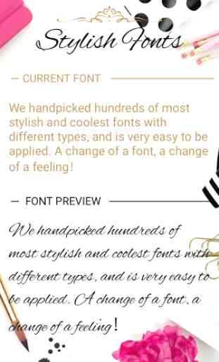 Stylish Font for FlipFont , Cool Fonts Text Free 1