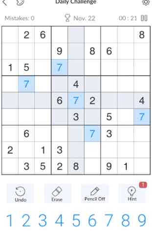 Sudoku - Puzzle di Sudoku classici gratuiti 1