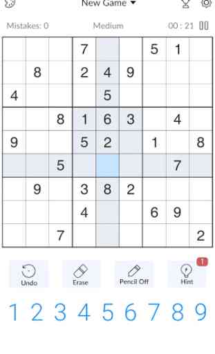Sudoku - Puzzle di Sudoku classici gratuiti 3