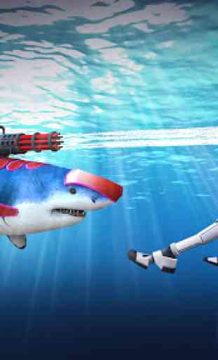 Swat Robot Shark Evolution Wars - Shark Tank Games 3