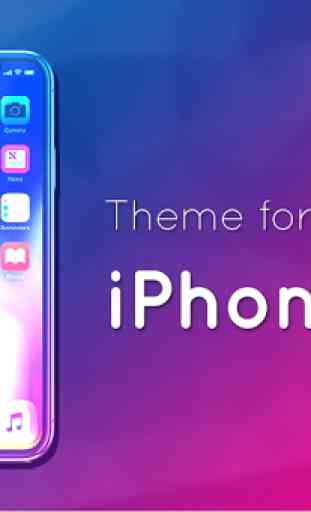 Theme for lphone X - Icons and Wallpapers 1
