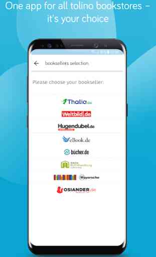 tolino - eBook reader and audiobook player app 1