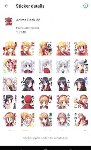 TOP Anime Sticker for WAStickerApps 4