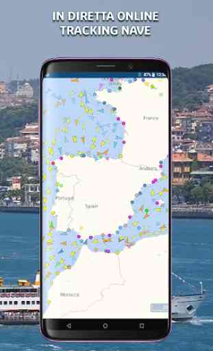 Traffico Marittimo - Preciso Radar di Navi Online 3