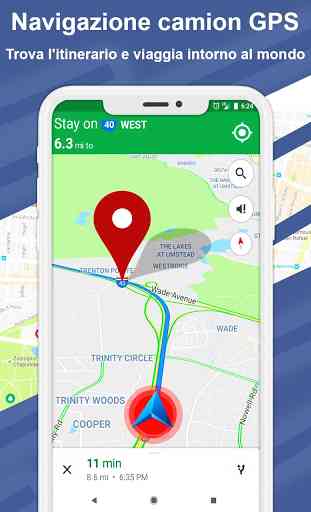 Truck GPS - Navigazione, Indicazioni, Route Finder 4
