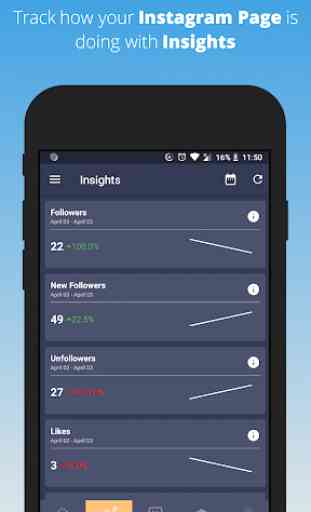 Unfollowers and Followers Insights for Instagram 1