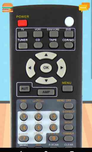 Universal Audio Receiver Remote Control 2