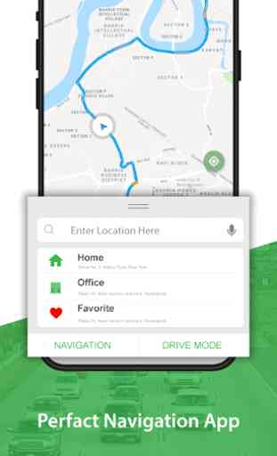 Voice GPS Navigation, GPS Maps, Driving Directions 1