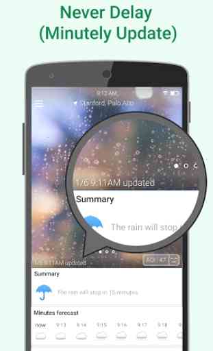 WeatherClear - Ad-free Weather, Minute forecast 3